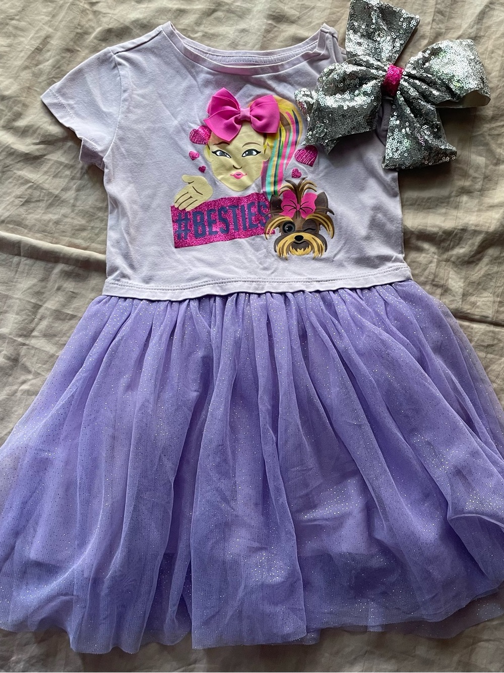JoJo dress and bow